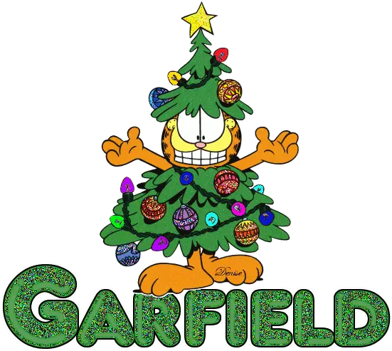 A Garfield Christmas Pinterest Tree Cartoon And Garfield Christmas 2019 Gif Png Garfield Transparent