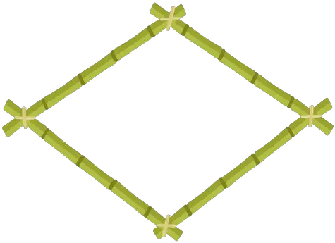 Bamboo Frames Design Rhombus Icon Transparent Png U0026 Svg Horizontal Picture Frames Transparent