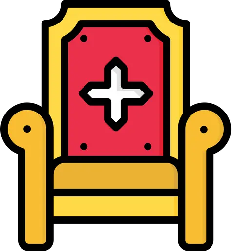 Throne Icon Of Colored Outline Style Available In Svg Png Throne Icon Png Throne Png
