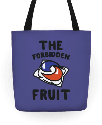 The Forbidden Fruit Tote Bag Lookhuman Tote Bag Png Tide Pod Png