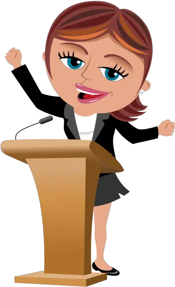 Brenda Reed Public Speaking Clipart Full Size Png Man And Woman Speakers Speaking Png