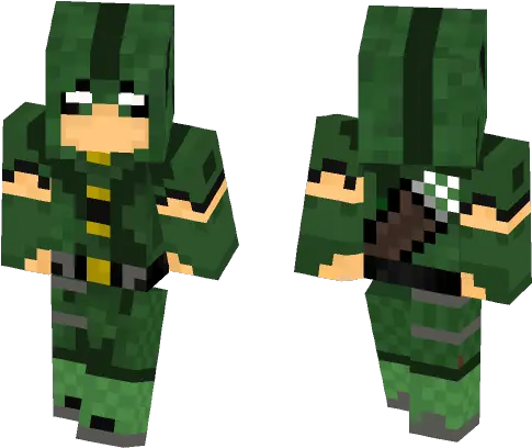 Download Green Arrow Cw Boy Skin Of Minecraft Png Arrow Cw Logo