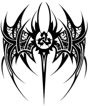 Wings Tattoo Png High Quality Image Png Arts Biohazard Tribal Tattoo Tribal Tattoos Png