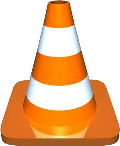 Construction Cone Transparent Image Png Arts Vlc Media Player Icon Under Construction Transparent