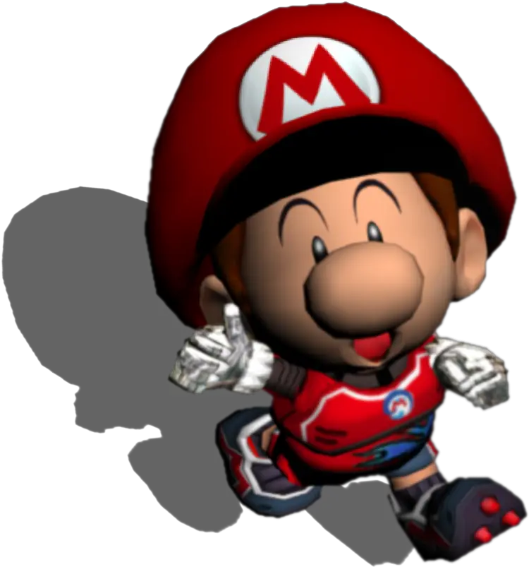 Mario Toad Png Super Baby Mario Strikers Charged By Mario Strikers Charged Baby Mario Toad Png