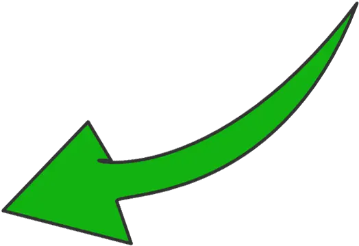 Green Curved Arrow U0026 Free Arrowpng Transparent Green Curved Arrow Png Curve Arrow Png