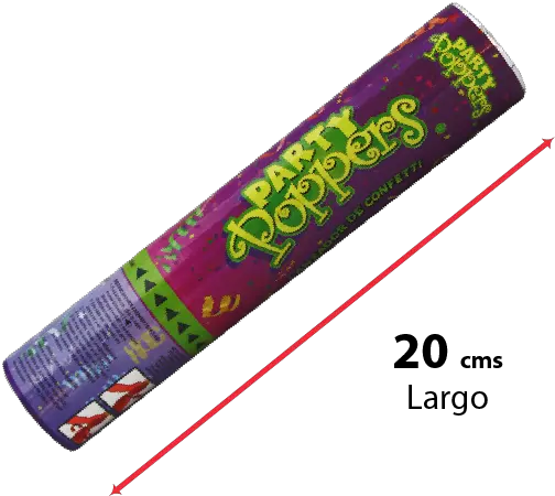 Download Hd Party Poppers 20cm Serpentina 1pza Sparkler Graphic Design Png Sparkler Png