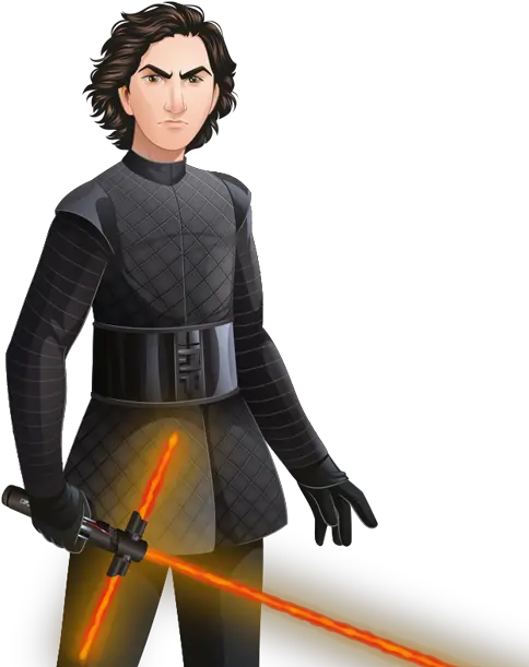 Rey Kylo Ren Chatacters Star Wars Fuerzas Del Destino Kylo Ren Png Rey Star Wars Png