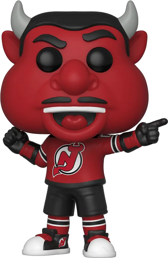 Pop Mascots New Jersey Devils Nj Devil Gamestop Mascot New Jersey Devils Png Devil Transparent