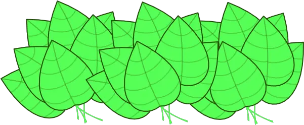 Cartoon Jungle Leaves Transparent Cartoon Bunch Of Leaves Png Jungle Leaves Png