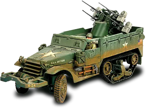 Us M16 Multiple Gun Motor Carriage Diecast Model Forces Of Valor Png M16 Png