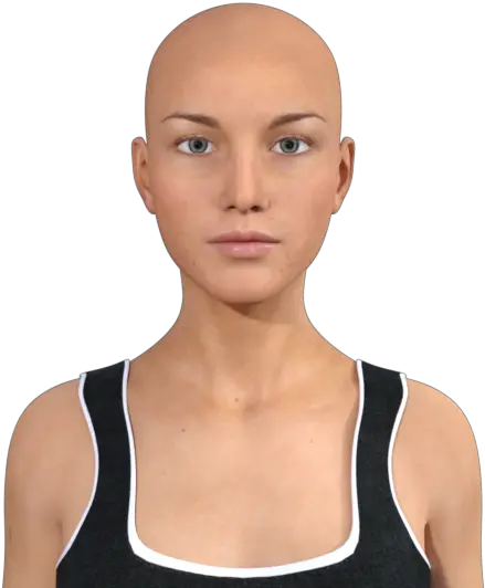 Bald Julie Virtual Assistant Png Bald Head Png