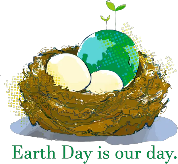 Bird Nest Earth For Happy Day Earth Logo With Bird Png Earth Day Png