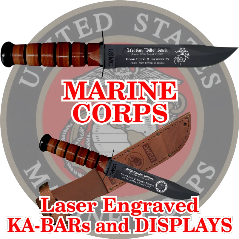 Marine Corps Ka Bars And Displays U2013 Bufu0027s Collectible Weapon Png Marine Corps Buddy Icon