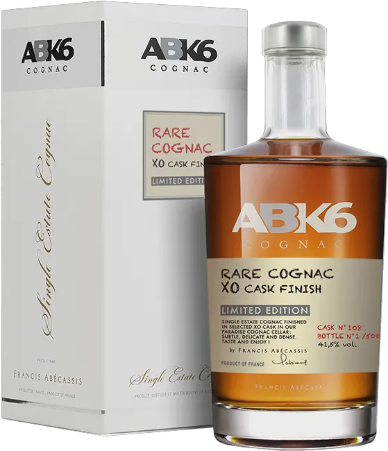 Single Estate Cognac Abk6 Rare Cognac Xo Cask Finish Abk6 Png Hennessy Bottle Png