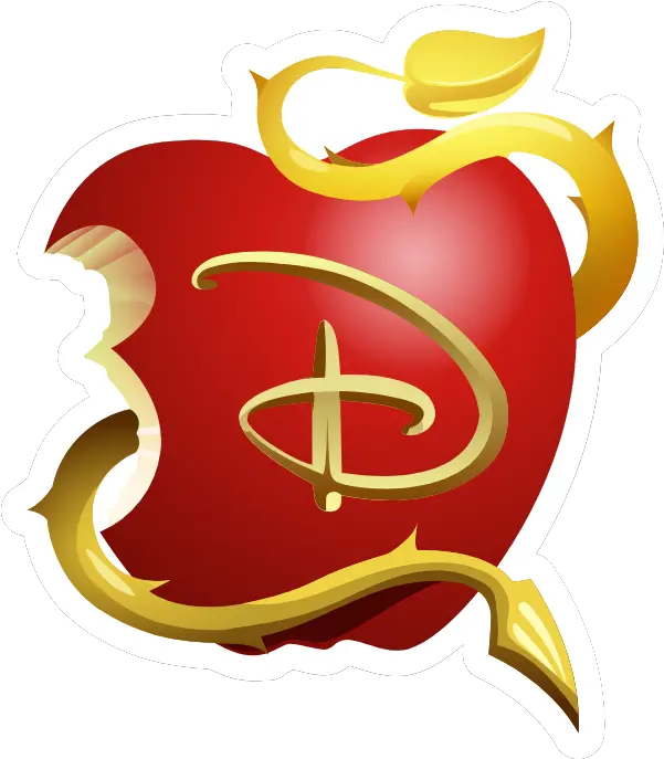Descendants Apple Logo Sticker Sticker Mania Transparent Descendants Apple Logo Png Images Of Apple Logo