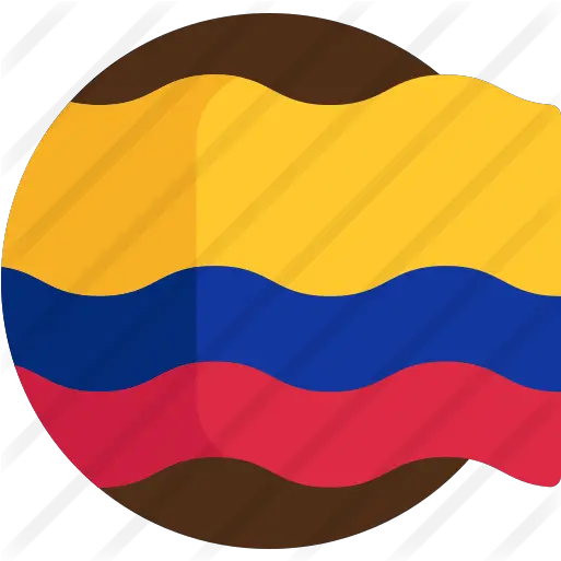 Colombia Free Flags Icons Horizontal Png Colombia Flag Png