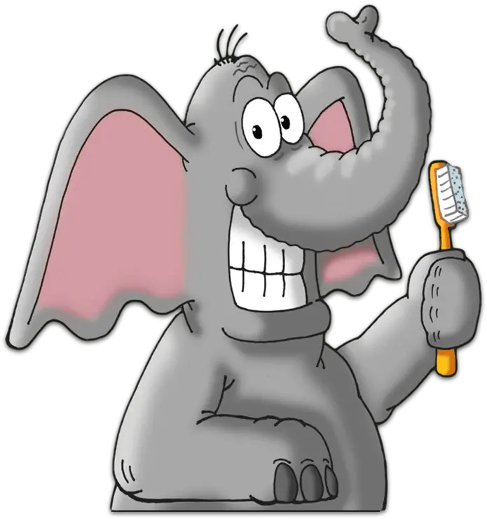 Elephant Brushing Teeth Clipart Png Download Full Size Elephant Brushing Teeth Clipart Toothbrush Pecs Icon