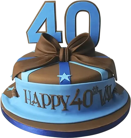 Birthday Cake For His 40th Birthday Cake Png Birthday Cake Transparent