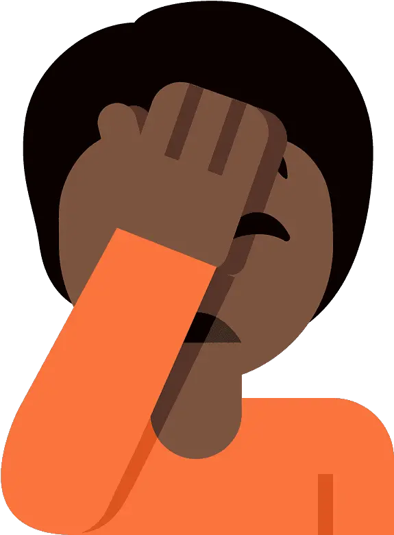 Person Facepalming Emoji Clipart Free Download Transparent Facepalm Emoji Man Png Facepalm Emoji Png