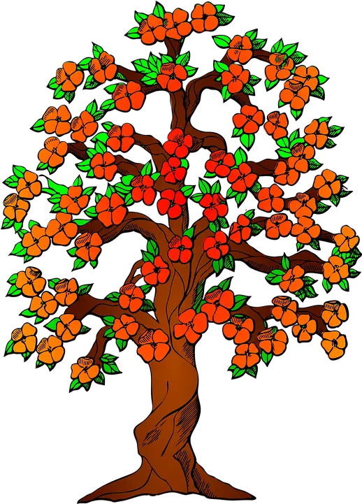 Autumn Fall Tree Free Vector Graphic On Pixabay Tree Clip Art Png Fall Tree Png