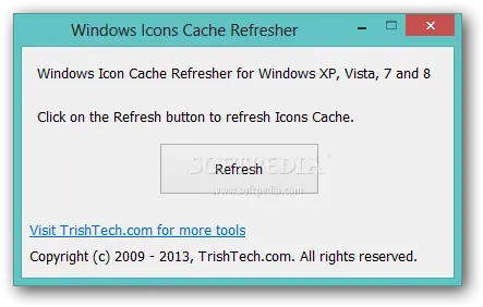 Download Windows Icons Cache Refresher Dot Png Vista Driver Icon For Xp