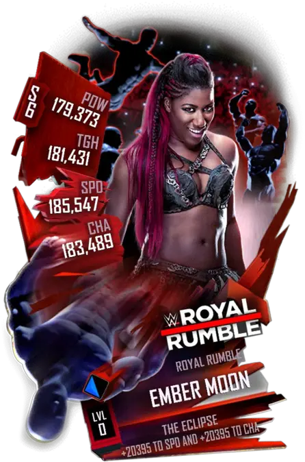 Ember Moon Wwe Supercard Royal Rumble Png Ember Moon Png