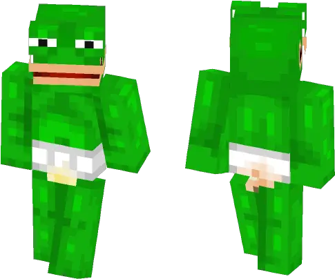 Download Pepe The Frog Minecraft Skin For Free Pepe Minecraft Skin Png Pepe Frog Png