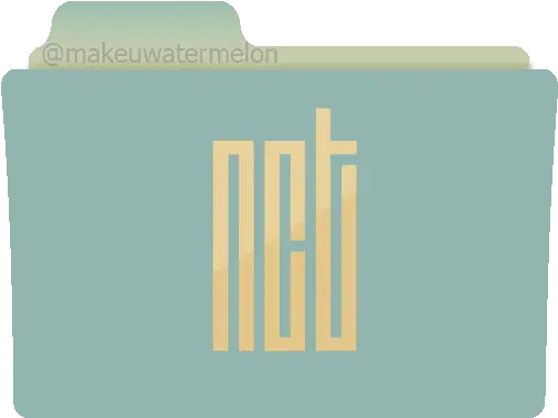 On Twitter Created A Folder Icon For Nct Hihi Vertical Png Icon 2018