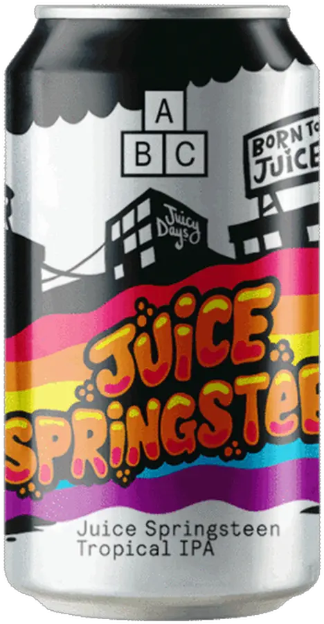 Abc Brewery Juice Springsteen 45 330ml Craft Beer Can Caffeinated Drink Png Beer Can Png