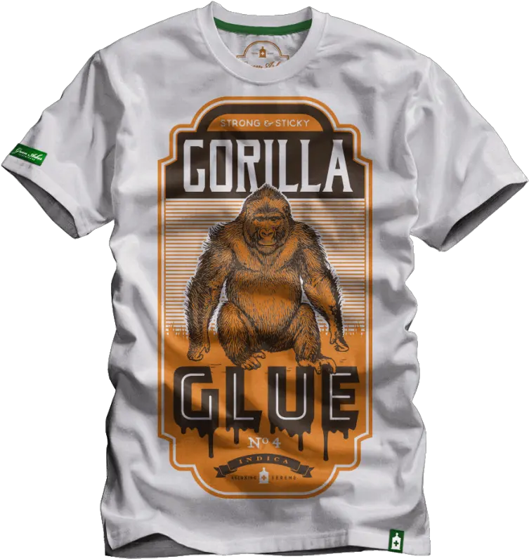 Gorilla Glue Marijuana Strain T Shirts Png Gorilla Glue Logo