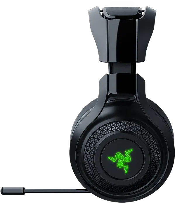 Razer Manou0027war Wireless Pc Gaming Headset Razer Man O War Headset Png Gaming Headset Png