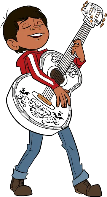 Musician Clipart Movie Coco Transparent Coco Miguel Playing Guitar Png Coco Png