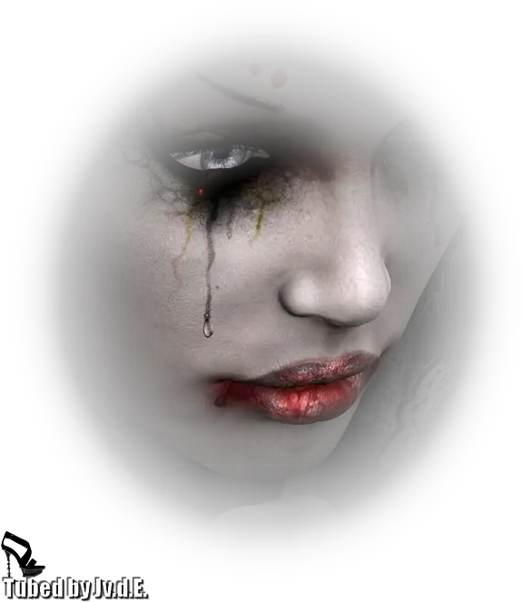 Photo Jeanne Woman Face Dark Gothic 13 10 2017 Tubes Goth Subculture Png Gothic Png