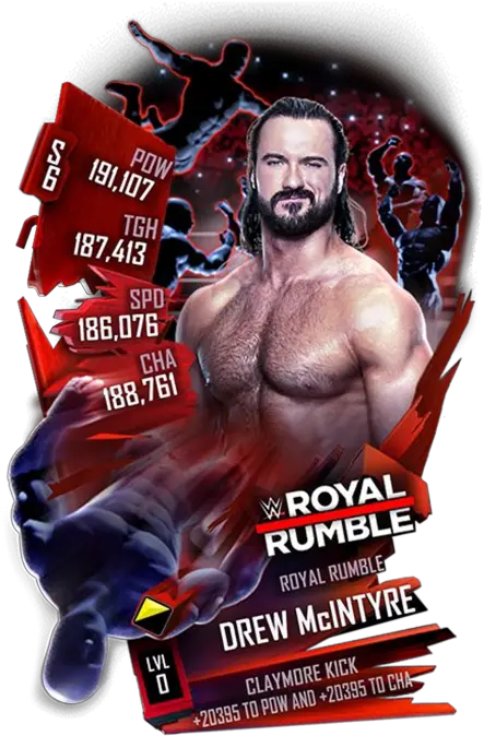 Drew Mcintyre Wwe Supercard Royal Rumble Png Drew Mcintyre Png