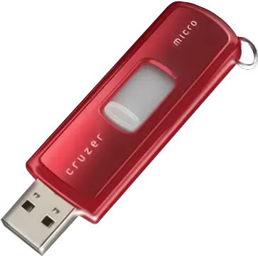 Cruzer Micro Red Sandisk Usb Icon Download Free Icons Usb Flash Drive Png Micro Icon