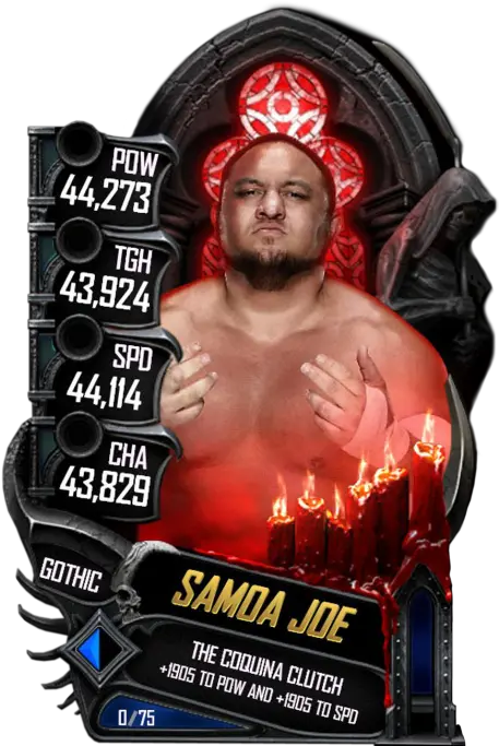 Samoa Joe Wwe Supercard Rey Mysterio Png Samoa Joe Png