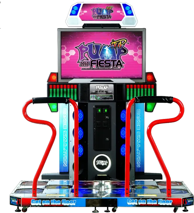 Pump It Up Fiesta 2010 Pump It Up Fiesta Ex Machine Png Pump It Up Logo