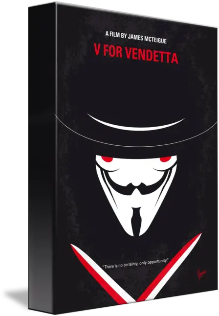 Vendetta Minimal Movie Poster V For Vendetta Minimal Movie Poster Png V For Vendetta Logo