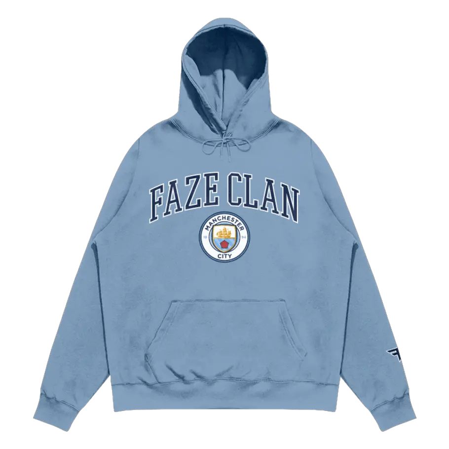 Faze Clan And Manchester City Reveal Faze Clan X Man City Png Faze Banks Logo