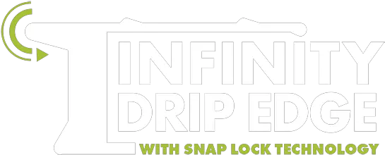 Infinity Drip Edge Icon Logo White Png