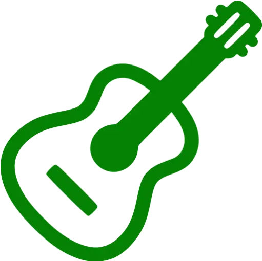 Green Guitar Icon Guitar Logo Png Guitar Folder Icon