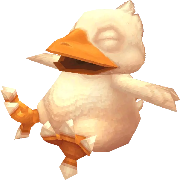 Ds Dsi Final Fantasy Iii Fat Chocobo The Models Resource Png Chocobo Icon