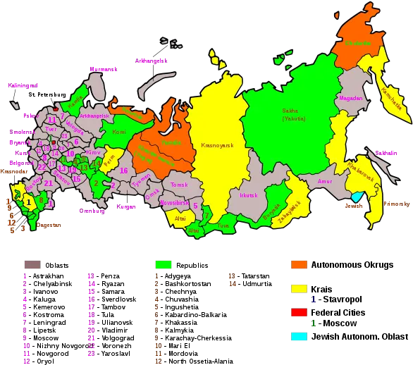 So How Many States Are There In Russia Russian Russian Federation Png Putin Icon