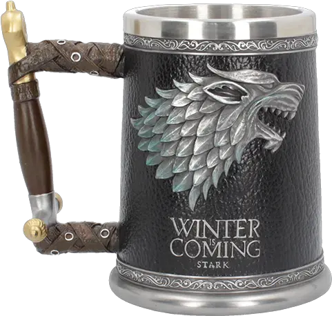 Winter Is Coming Tankard By Nemesis Now Game Of Thrones Collectibles Png Winter Is Coming Png