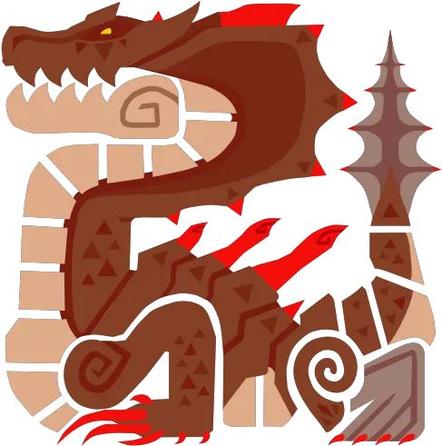 Terra Lagiacrus Fanonmonsterhunter Wikia Fandom Mhw Icon Png Monster Hunter Meat Icon