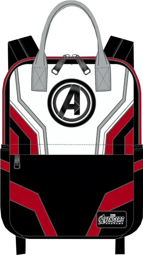 Avengers Endgame Suit Square Backpack Tote Bag Png Avengers Endgame Logo Png