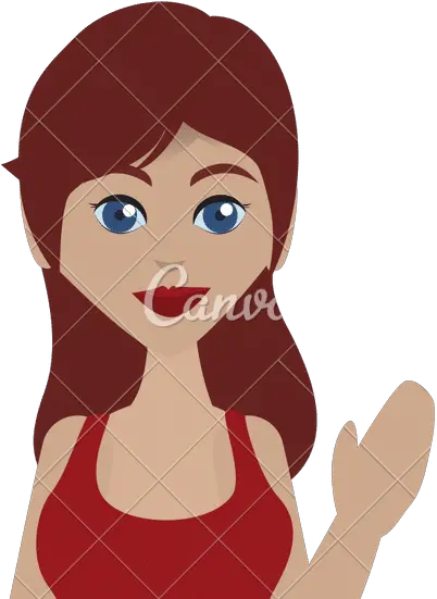 Woman Female Girl Hair Icon Vector Graphic Canva Png Woman Hair Icon