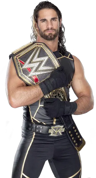 Download Seth Rollins Wwe World Heavyweight Champion By Wwe Seth Rollins Champion Png Sasha Banks Png