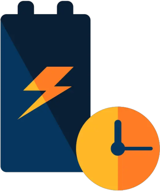 Battery Time Left Battery Management System Png Battery Level Icon